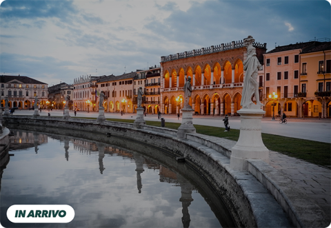 stazione di padova in arrivo